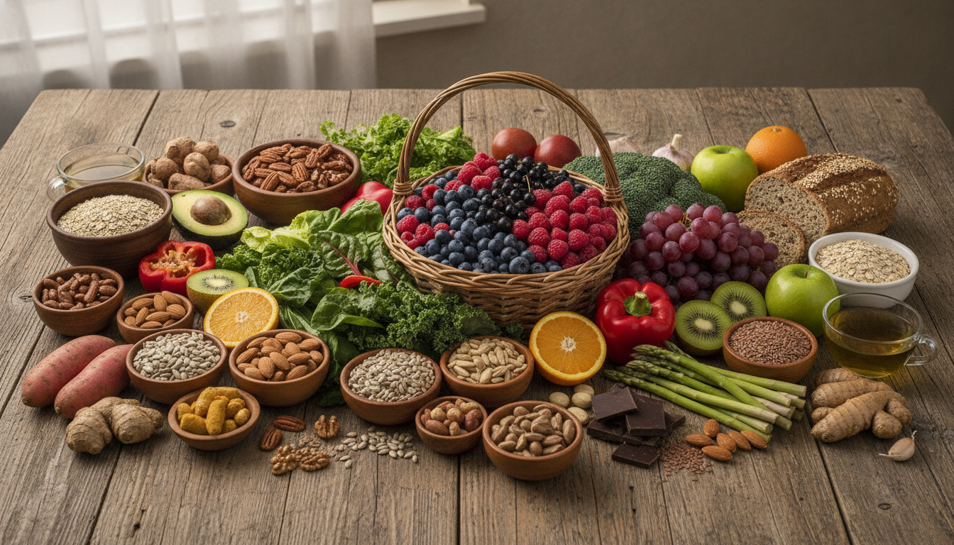 découvrez 40 aliments riches en antioxydants pour renforcer votre santé et équilibrer votre alimentation au quotidien.