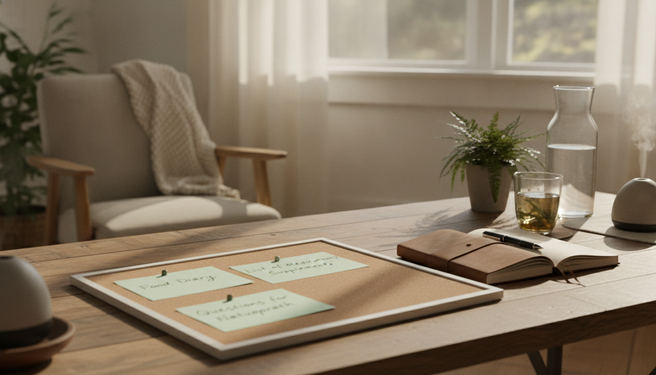 découvrez des astuces essentielles pour bien préparer votre première séance avec un naturopathe et tirer le meilleur parti de votre consultation naturelle.